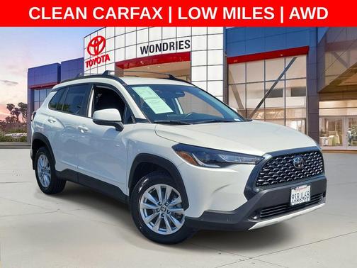 Wind Chill Pearl 2023 Toyota Corolla Cross LE