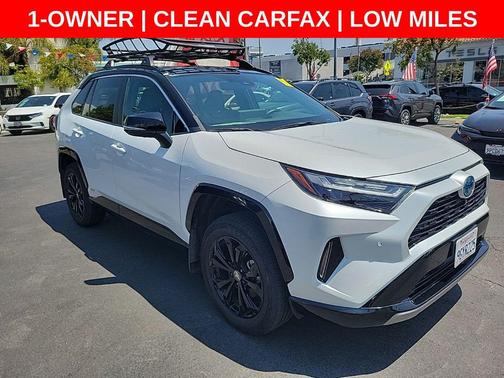 Midnight Black Metallic 2023 Toyota RAV4 Hybrid SE