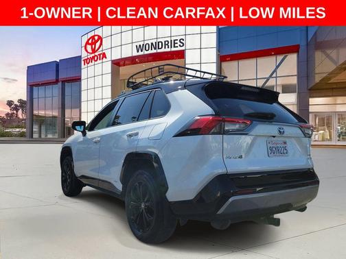 Midnight Black Metallic 2023 Toyota RAV4 Hybrid SE