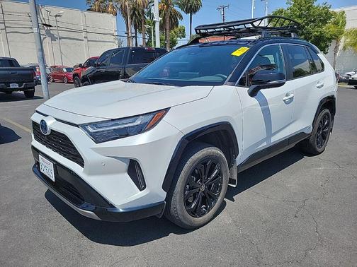 Midnight Black Metallic 2023 Toyota RAV4 Hybrid SE