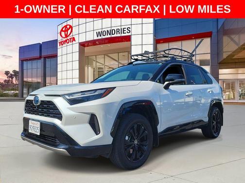 Midnight Black Metallic 2023 Toyota RAV4 Hybrid SE