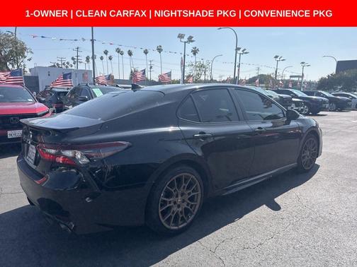 Midnight Black Metallic 2024 Toyota Camry SE