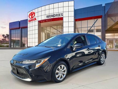 Black Sand Pearl 2021 Toyota Corolla LE