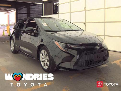 Black 2021 Toyota Corolla LE