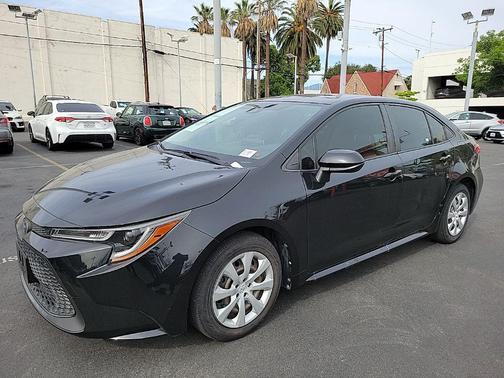Black Sand Pearl 2021 Toyota Corolla LE