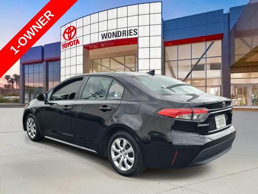 Midnight Black Metallic 2023 Toyota Corolla LE