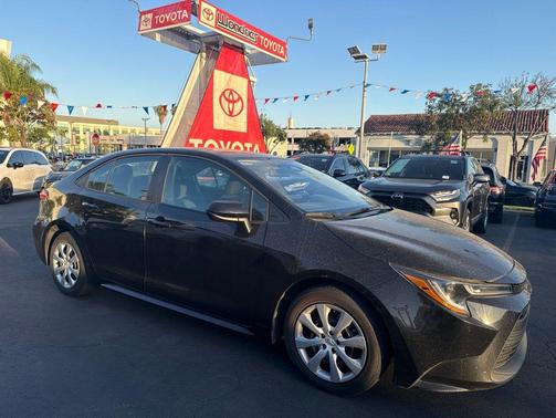 Midnight Black Metallic 2024 Toyota Corolla LE