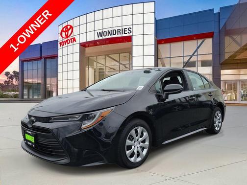 Midnight Black Metallic 2024 Toyota Corolla LE