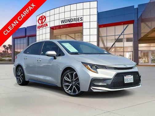 Classic Silver Metallic 2020 Toyota Corolla SE