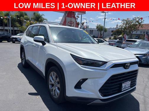 Wind Chill Pearl 2024 Toyota Grand Highlander Limited
