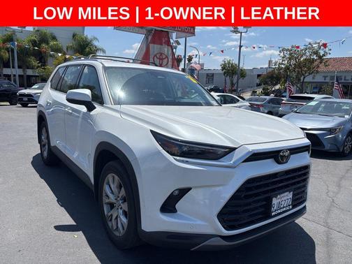 Wind Chill Pearl 2024 Toyota Grand Highlander Limited