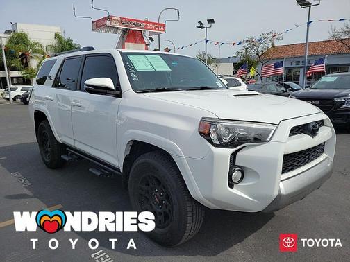 Super White 2019 Toyota 4Runner TRD Off Road Premium