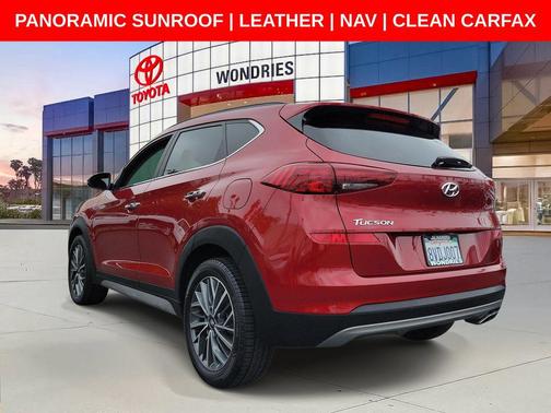 Red Crimson 2021 Hyundai TUCSON Ultimate