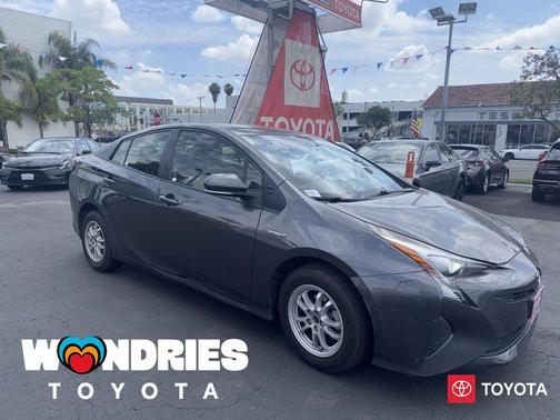Magnetic Gray Metallic 2016 Toyota Prius Two