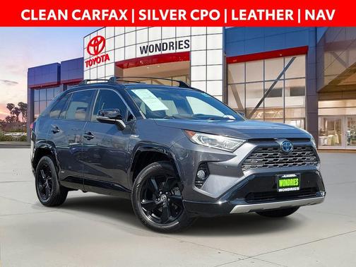 Magnetic Gray Metallic 2020 Toyota RAV4 Hybrid SE
