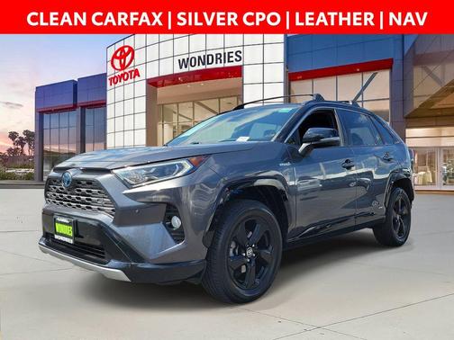 Magnetic Gray Metallic 2020 Toyota RAV4 Hybrid SE