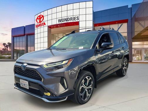 Midnight Black Metallic 2022 Toyota RAV4 Prime XSE