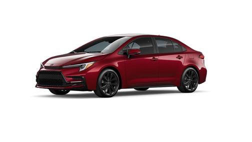 Ruby Flare Pearl 2026 Toyota Corolla Hybrid SE