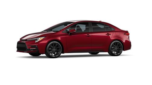 Ruby Flare Pearl 2026 Toyota Corolla Hybrid SE