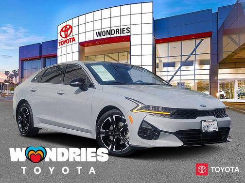 Wolf Gray 2021 Kia K5 GT-Line