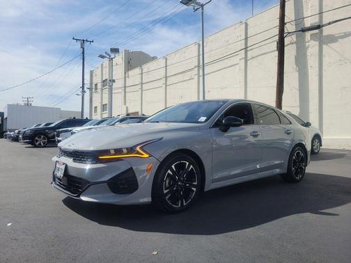 Wolf Gray 2021 Kia K5 GT-Line