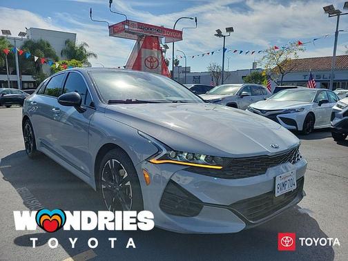 Wolf Gray 2021 Kia K5 GT-Line