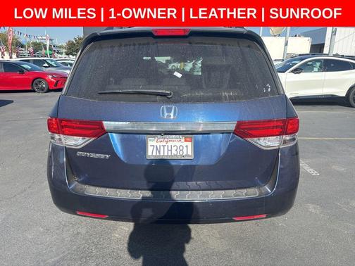 Obsidian Blue Pearl 2016 Honda Odyssey EX-L