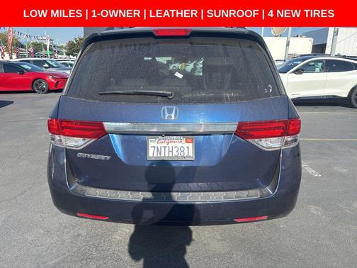 Obsidian Blue Pearl 2016 Honda Odyssey EX-L