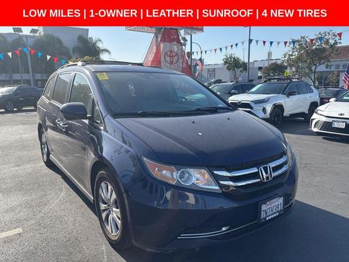 Obsidian Blue Pearl 2016 Honda Odyssey EX-L