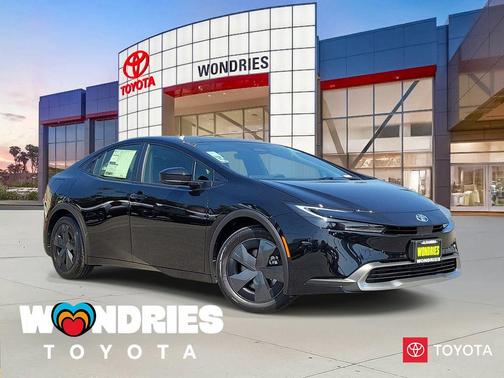 Midnight Black Metallic 2026 Toyota Prius Plug-In Hybrid SE