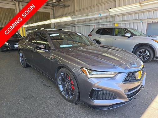 Green 2023 Acura TLX Type S