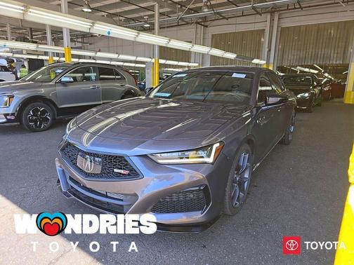 Green 2023 Acura TLX Type S