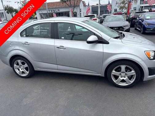 Silver Ice Metallic 2016 Chevrolet Sonic LTZ