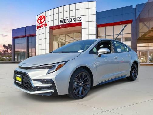 Classic Silver Metallic 2026 Toyota Corolla Hybrid SE