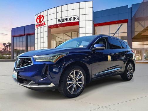 Fathom Blue Pearl 2022 Acura RDX Technology Package