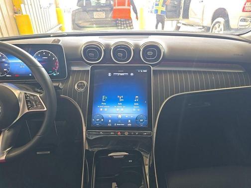 White 2023 Mercedes-Benz C-Class Sedan