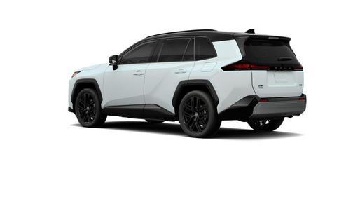 Wind Chill Pearl/Midnight Black Metallic roof 2026 Toyota RAV4 SE