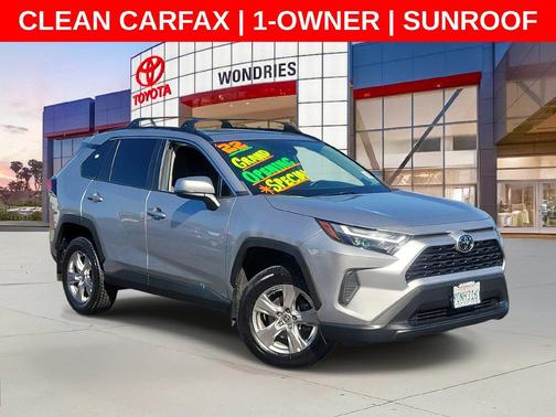 Silver Sky Metallic 2022 Toyota RAV4 XLE