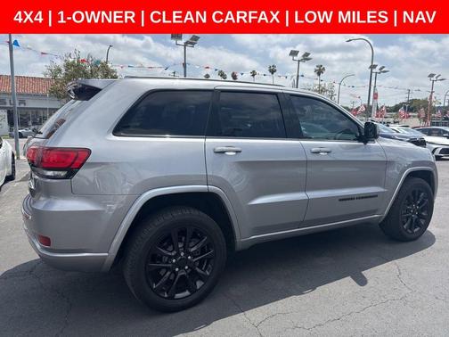 Billet Silver Metallic Clearcoat 2018 Jeep Grand Cherokee Altitude