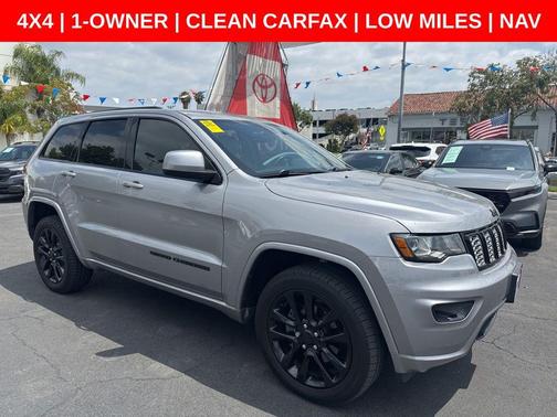 Billet Silver Metallic Clearcoat 2018 Jeep Grand Cherokee Altitude