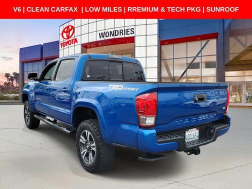 Blazing Blue 2016 Toyota Tacoma TRD Sport