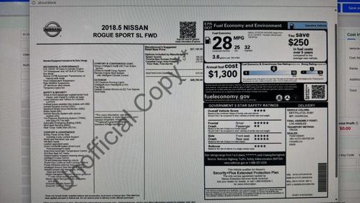 2018 Nissan Rogue Sport SL