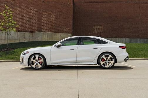 Glacier White Metallic 2026 Audi S5 Premium Plus TFSI quattro S tronic
