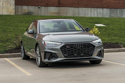 Chronos Gray Metallic 2023 Audi S4 Premium Plus TFSI quattro Tiptronic