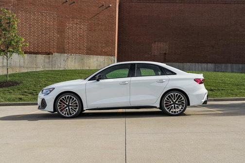GLACIER WHITE 2026 Audi S3 TFSI quattro S tronic