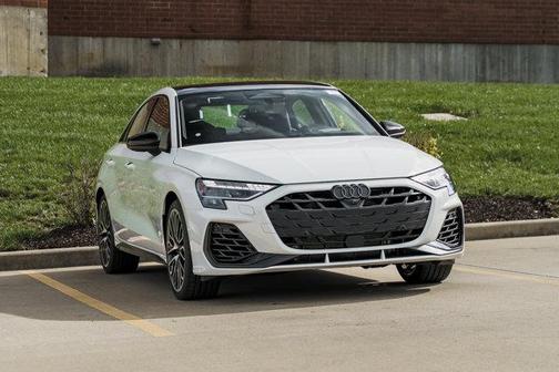 GLACIER WHITE 2026 Audi S3 TFSI quattro S tronic