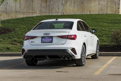 GLACIER WHITE 2026 Audi S3 TFSI quattro S tronic