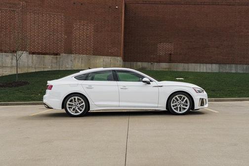 Arkona White 2024 Audi A5 Sportback 45 S Line Premium Plus