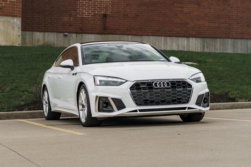 Arkona White 2024 Audi A5 Sportback 45 S Line Premium Plus