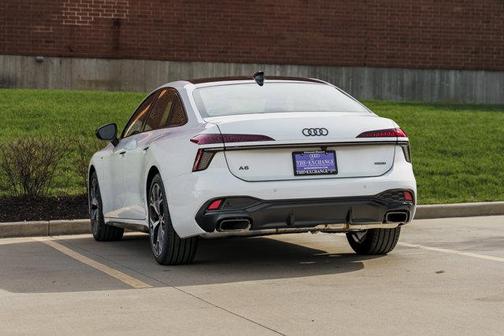 GLACIER WHITE 2026 Audi A6 Premium Plus quattro S tronic